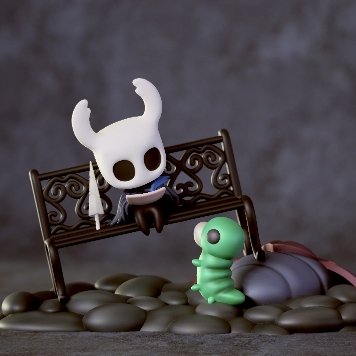 Diorama Hollow Knight Decorativo