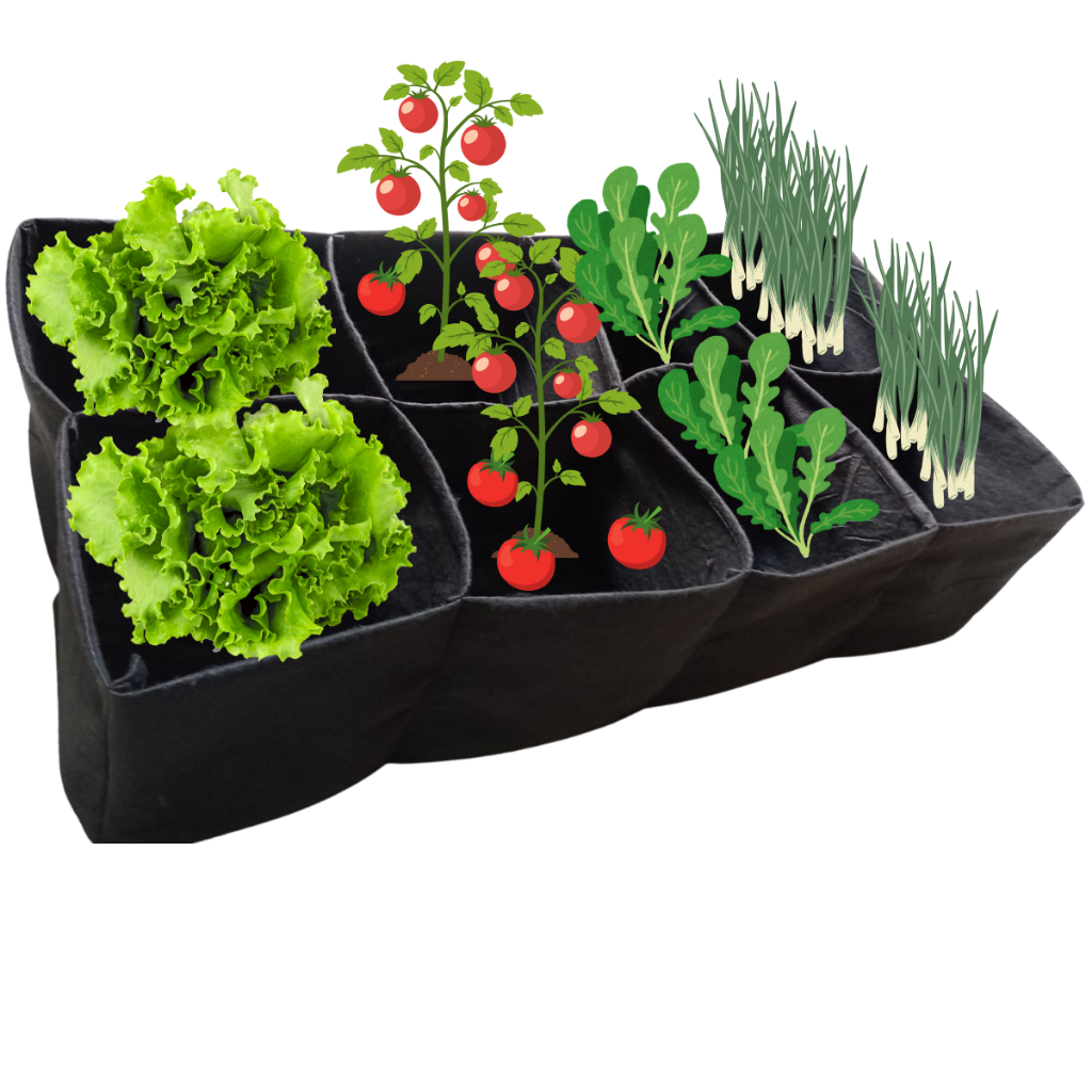 Canteiro Elevado P/ Horta Jardim Legumes Vegetais Alface