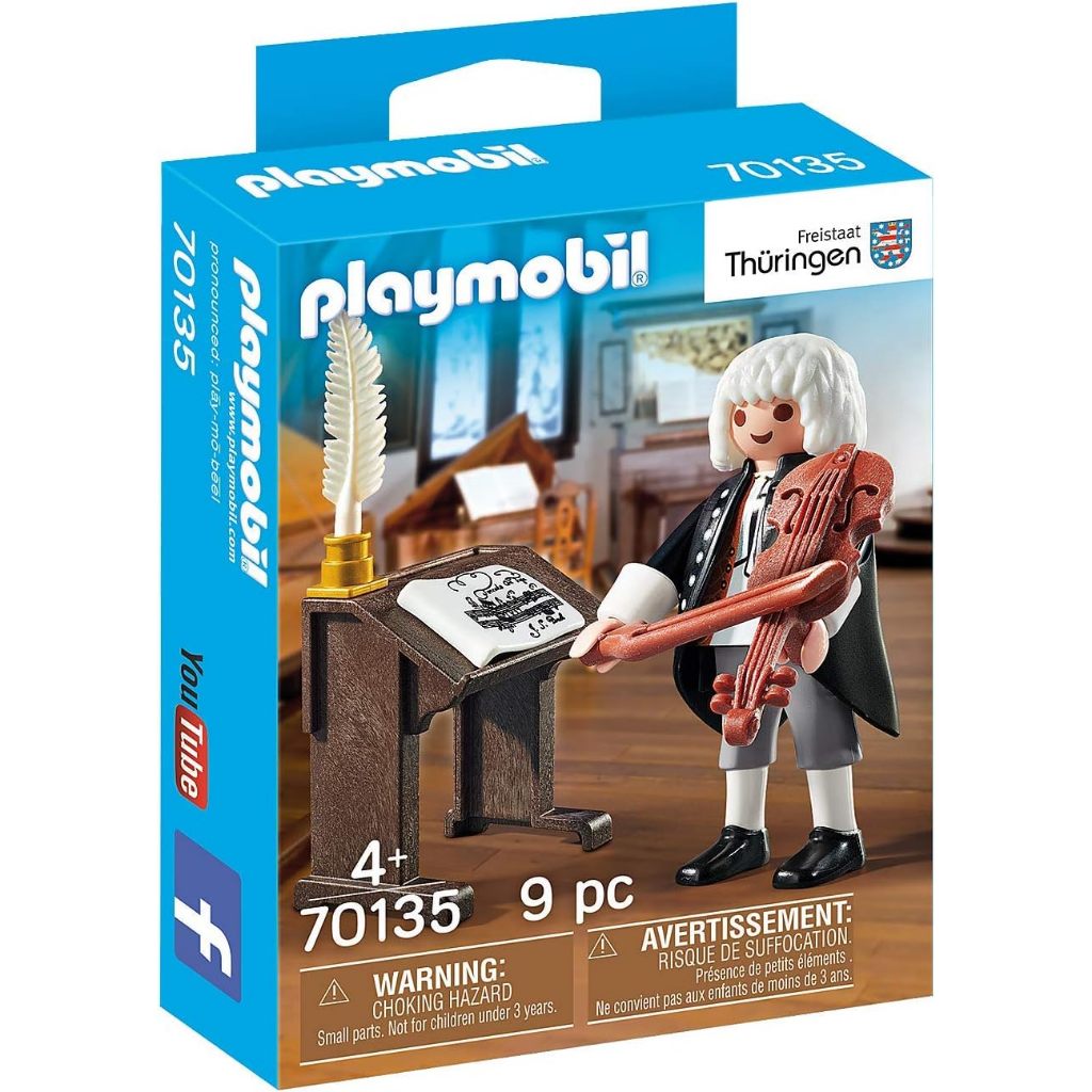Playmobil – Johan Sebastian Bach (70135) – Lacrado na caixa - Novo ...