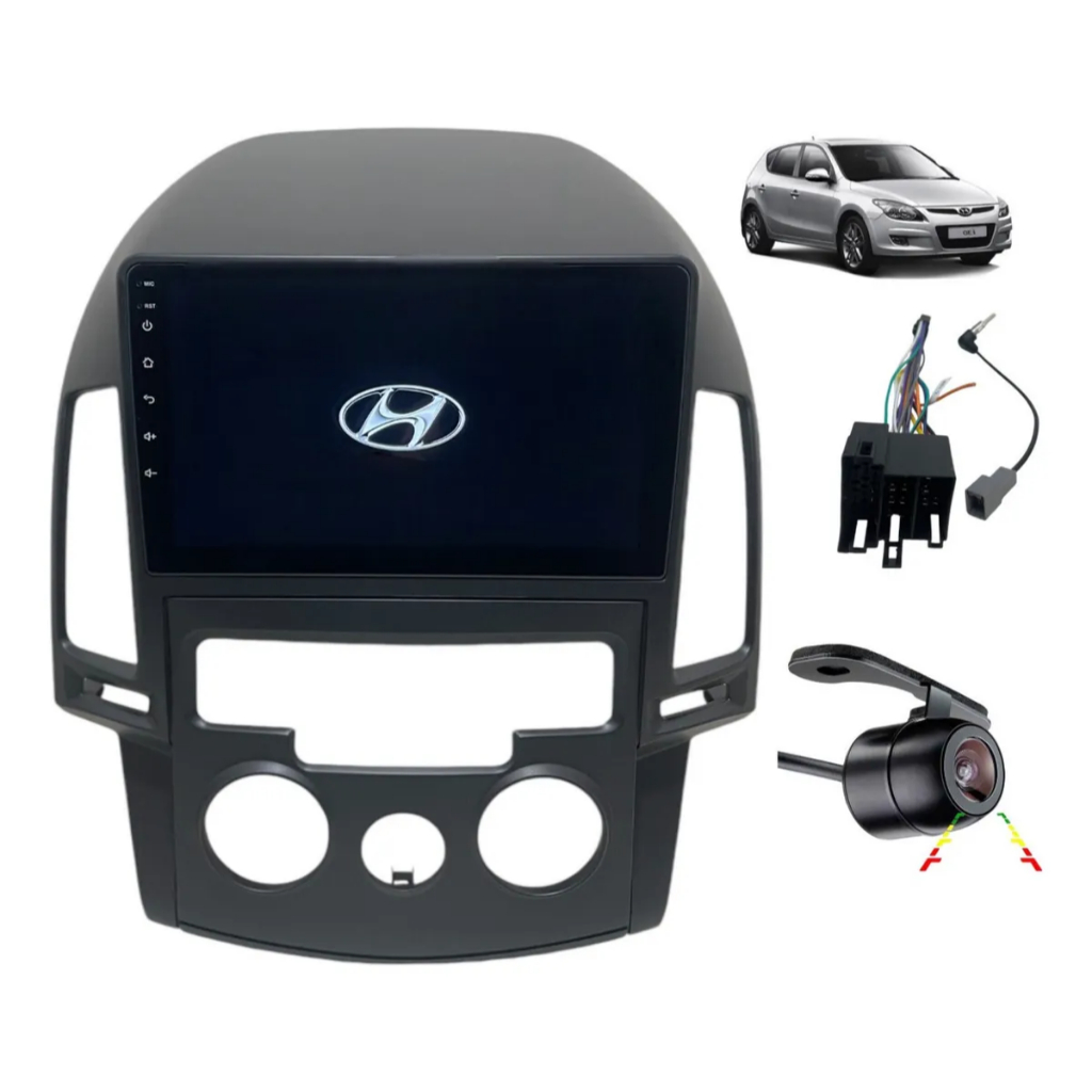 Central Multimídia 9 Polegadas Hyundai I30 2009 Á 2012 Android Carplay ...
