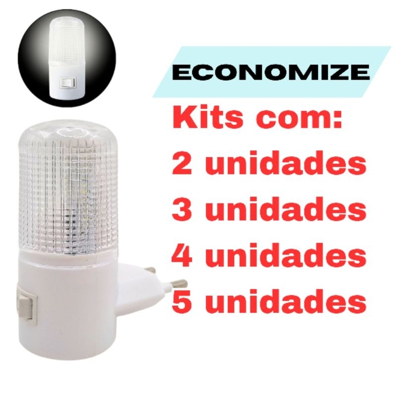 Abajur tomada mini luminária para quarto infantil e de bebê pequena ...