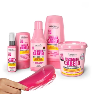 Kit Desmaia Cabelo Completo Forever Liss em Oferta na Shopee