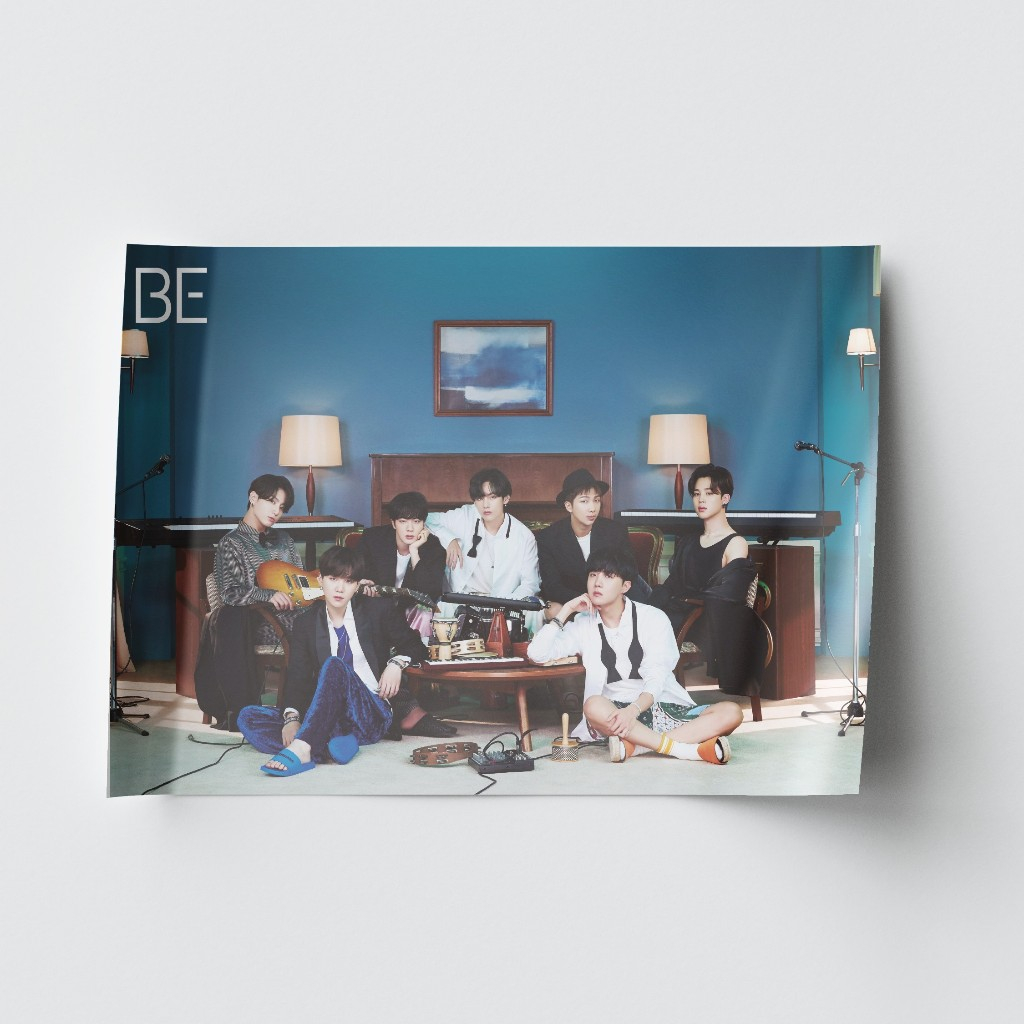 Pôster Grande BTS A2 (59,4cm X 42cm) | Qualidade Premium | Papel