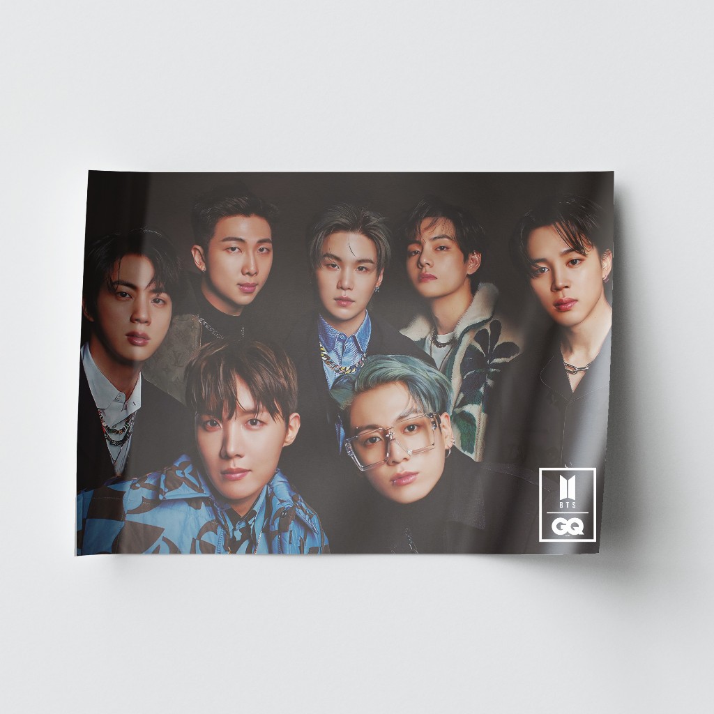 Pôster Grande BTS A2 (59,4cm X 42cm) | Qualidade Premium | Papel