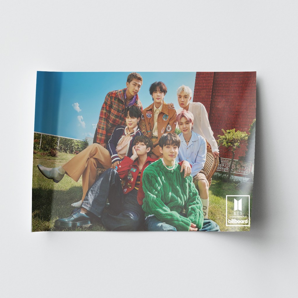 Pôster Grande BTS A2 (59,4cm X 42cm) | Qualidade Premium | Papel