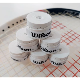 Overgrip Wilson Pegajoso Perfurado Grip para raquete Tennis, Beach Tênis, Badminton, Squash - BRANCO em Oferta na Shopee