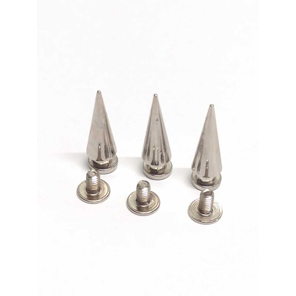 Spike Cone em Metal com parafuso grande 26mm com 10 unidades | Shopee ...
