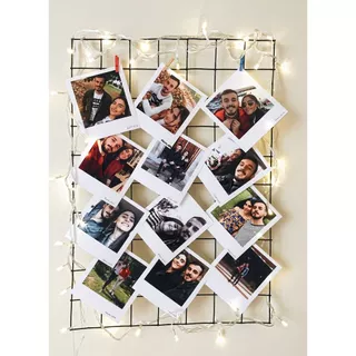 40 MINI FOTOS FLASH QUADRO ESTILO POLAROID PERSONALIZADO