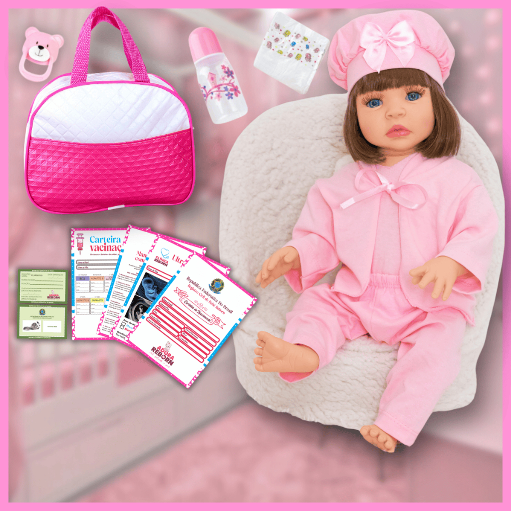 Bebe Reborn Silicone Realista Reborn Boneca Renascida 55CM/60CM Silicone Macio Bebê Realista-Brinquedo Para Meninas