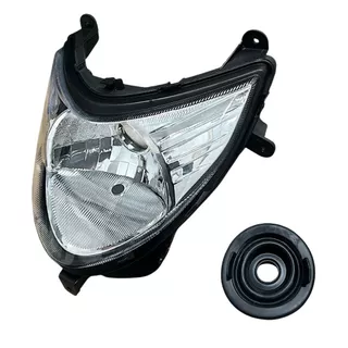 Farol Óptico Completo Para Moto Suzuki Burgman 125 2011 Até 2019