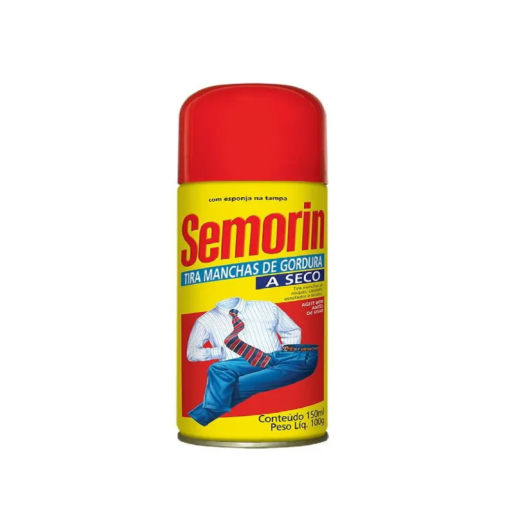Semorin Spray Tira Gordura Mancha Lava A Seco Original 150ml | Shopee ...