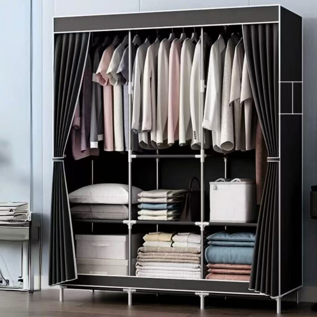 Guarda Roupa Dobrável Organizador De Roupa Armário Grande | Shopee Brasil