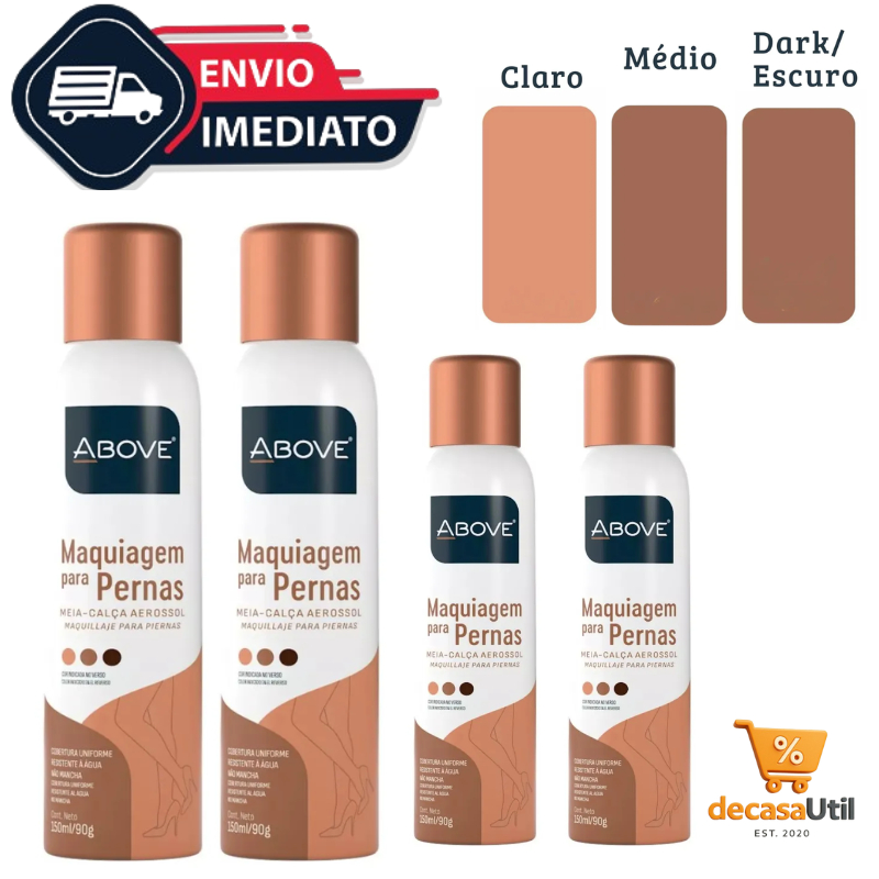 Spray Meia Calça Esconde Celulite Estrias E Cicatriz Base Corporal ...