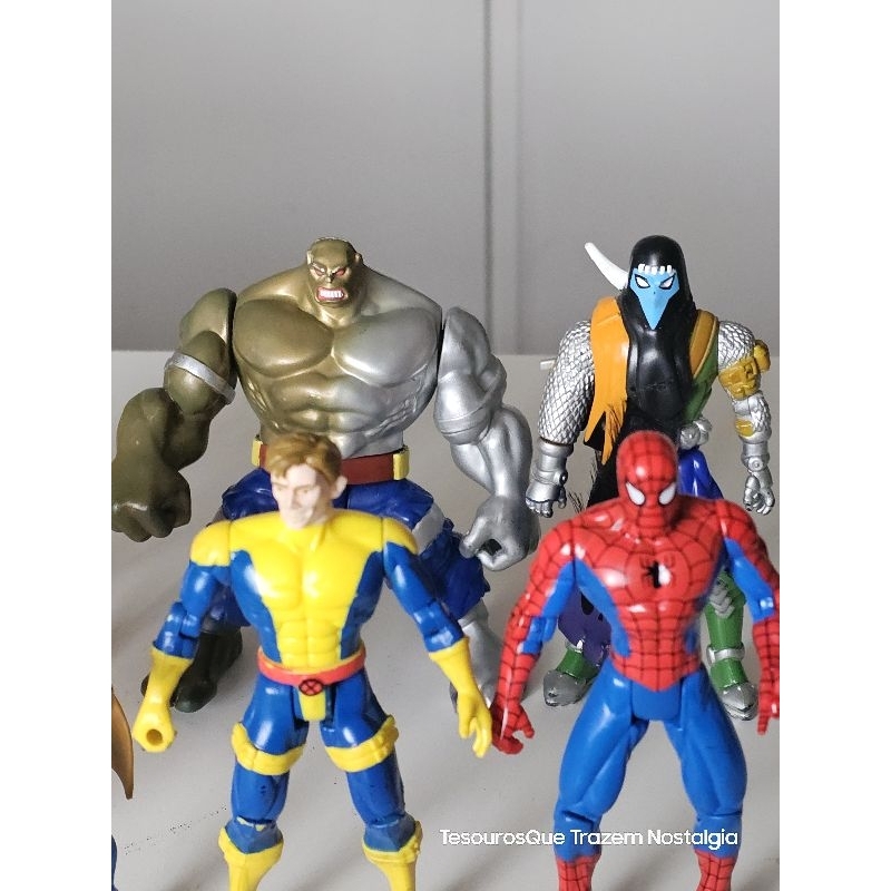 Bonecos Marvel Toy Biz Anos 90 Originais 12 cm | Shopee Brasil