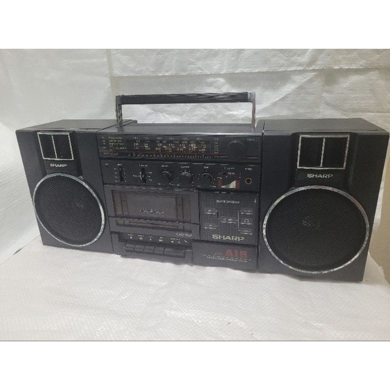 Micro System Sharp GF-A1B | Shopee Brasil