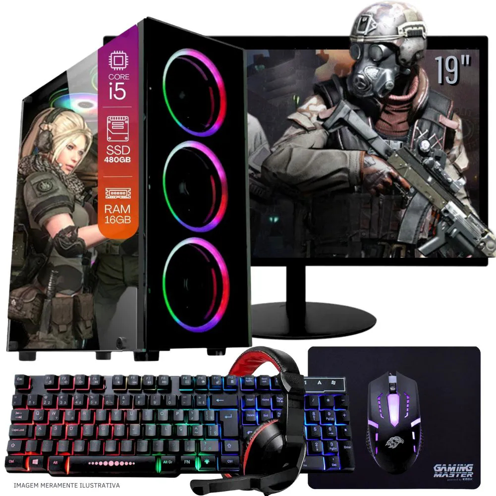ゲーミングPC/i5/500GB/GTX1060/Office/LEVEL∞ pc gamer gtx 1060 em Promoção na Shopee Brasil 2026