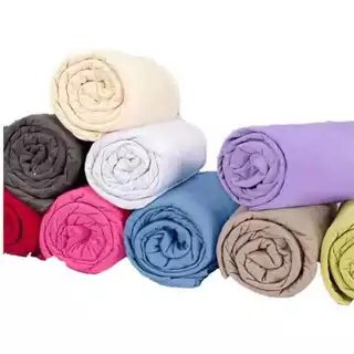 Kit Com 5 Lençól de Solteiro com Elástico 360º – Maciez Conforto e Cores Sortidas em Oferta na Shopee