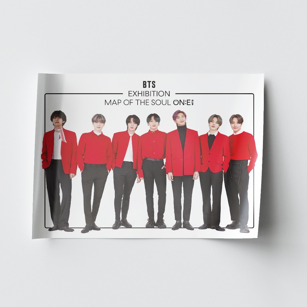 Pôster Grande BTS A2 (59,4cm X 42cm) | Qualidade Premium | Papel