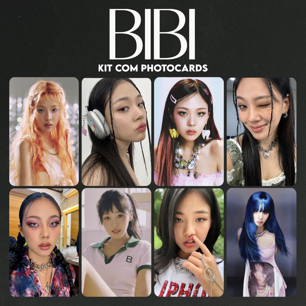 Bibi | Kit com Photocards Fanmade K-pop | Shopee Brasil