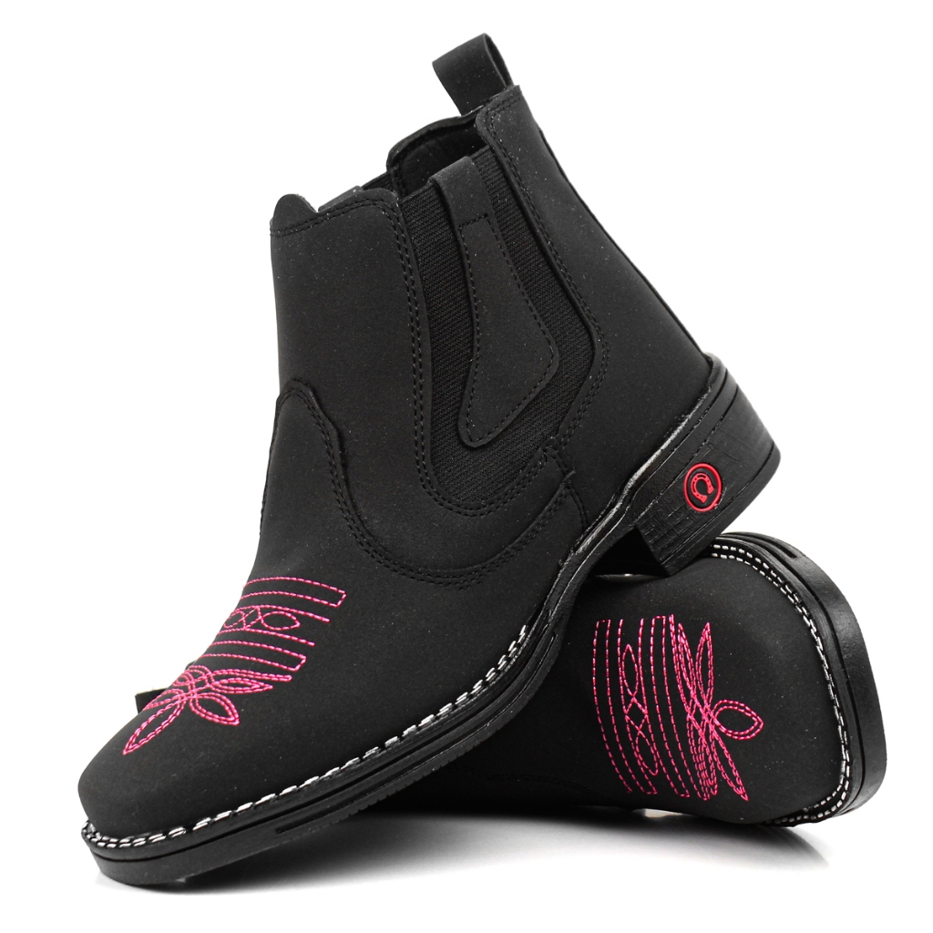 Botina Country Bota Feminina Bota Masculina Cavalgada Botas Texana