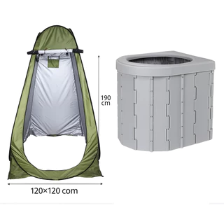 Barraca Banheiro Trocador Roupas Camping Tenda Portátil em Oferta na Shopee