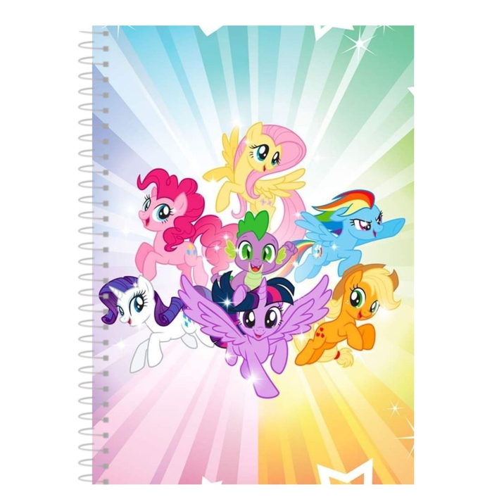 caderno my little pony 1 ,10 ou 20 matérias | Shopee Brasil