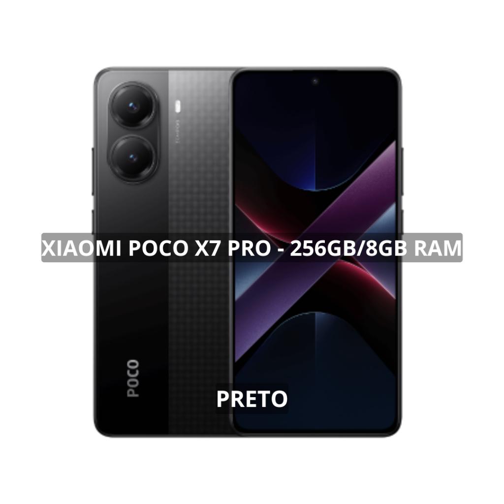 Xiaomi Poco X7 PRO 5G , Processador Dimensity 8400-Ultra 256GB