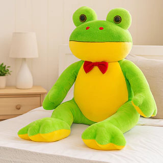 Sapo Gigante Pelúcia 1 m Macio Antialérgico com Laço Presente Charmoso em Oferta na Shopee