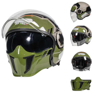 CAPACETE GP TECH ZOOM QUEIXO REMOVÍVEL