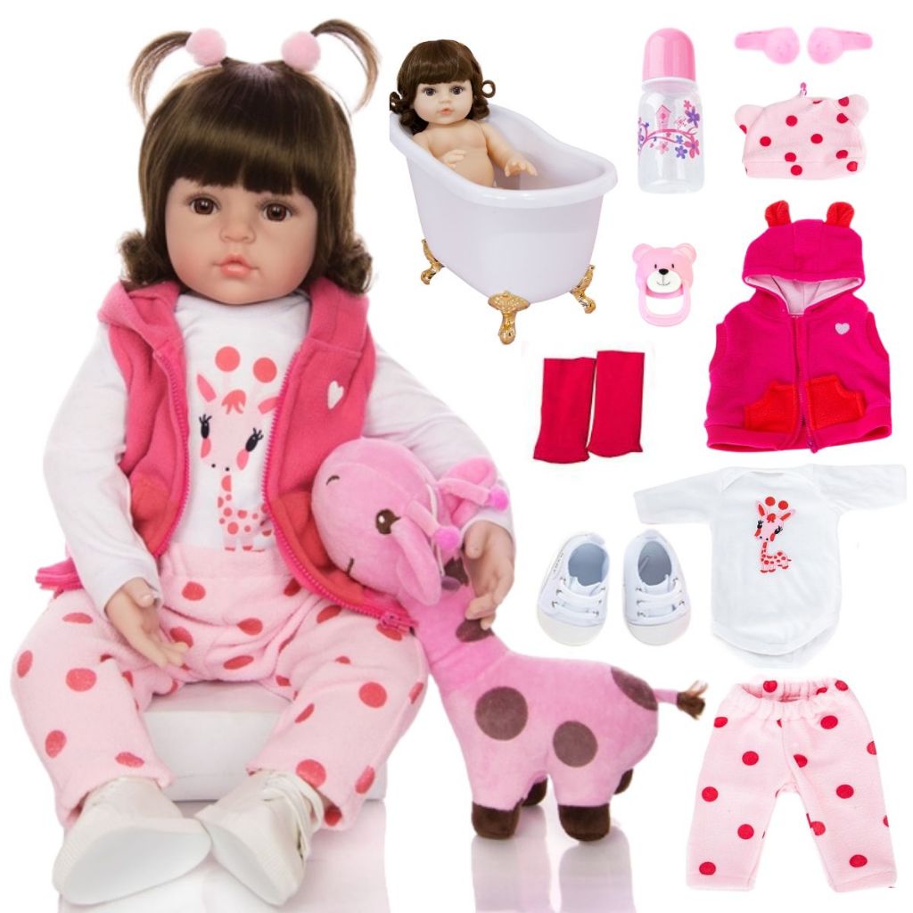 Levi reborn bebê boneca reborn bebê boneca simulação boneca corpo coloidal das crianças meninos brinquedos infantis 60cm