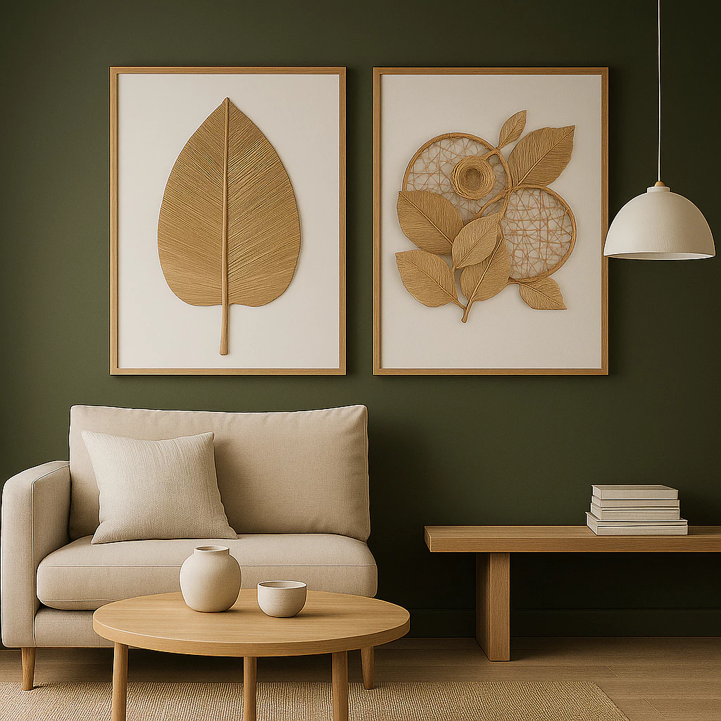 Quadros palha