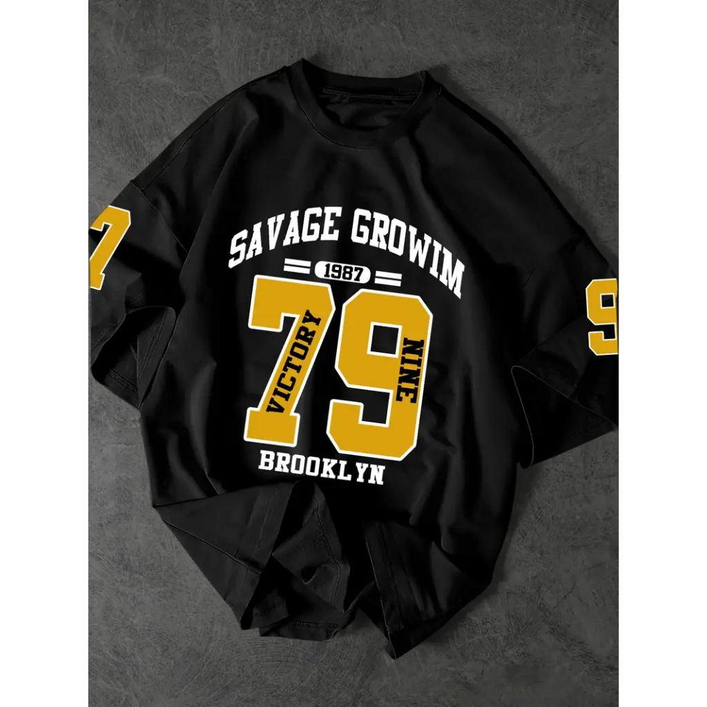 Camiseta T-shirt Unissex Streetwear 79 Savage Growim Brooklyn
