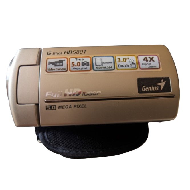 Camera Filmadora Genius Full Hd G-shot Hd580t Fhd | Shopee Brasil