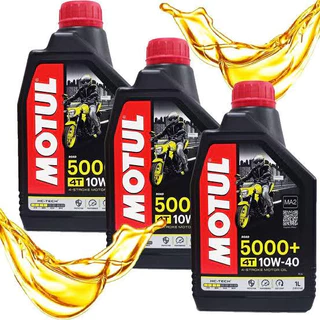 KIT 3 LITROS DE MOTUL 10W40 5000+ 4T