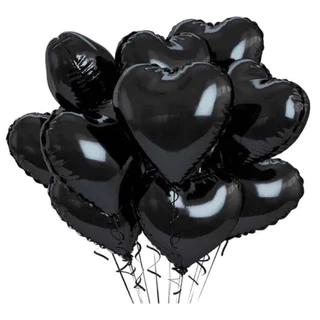 Balão Coração Preto na Black Friday 2025 | BuscaProdutos