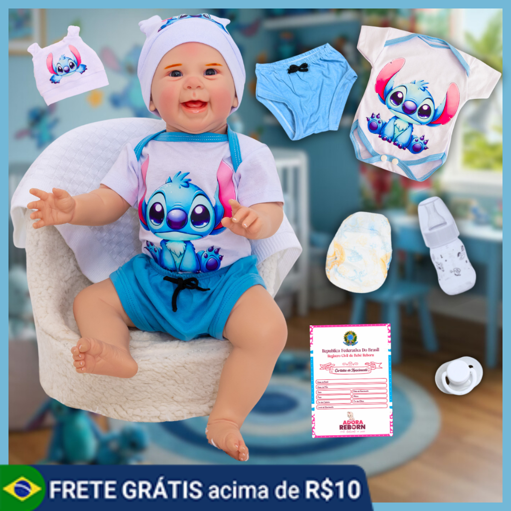Bebe Reborn Menino Boneca Realista Brinquedo Barata Realista Grande Lançamento