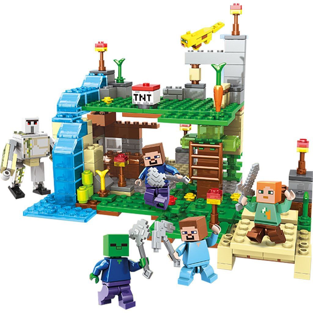 Minecraft 21128 Lego Minecraft Village And Pillage Lego Minecraft