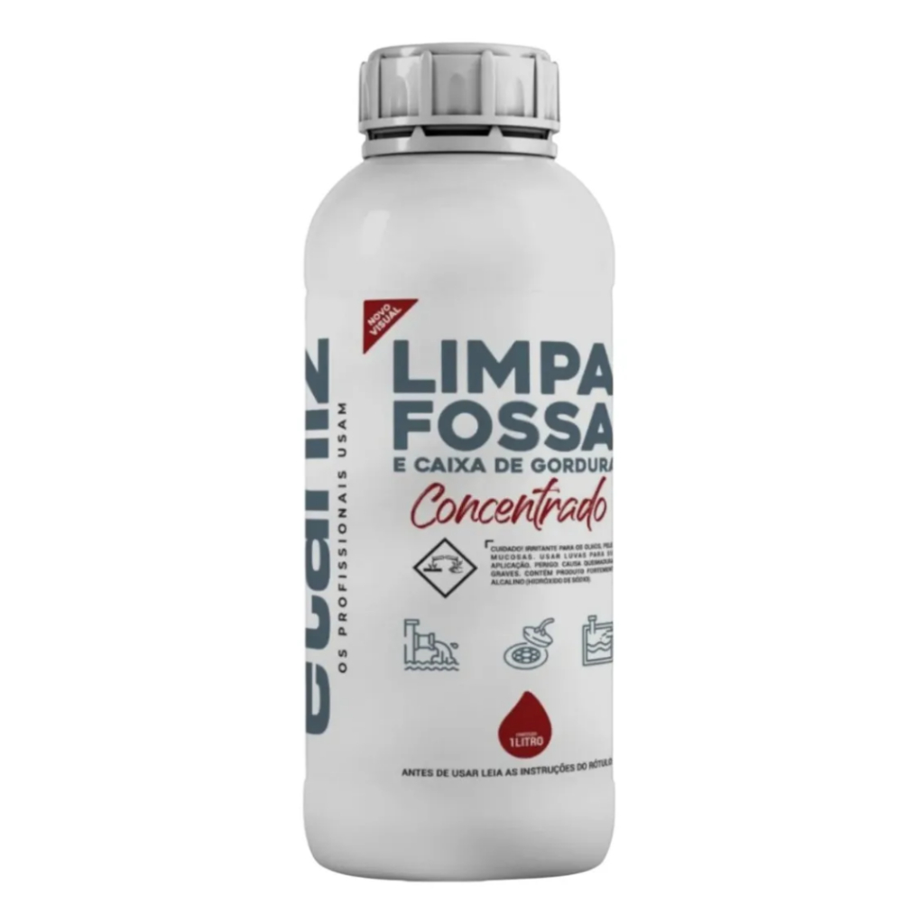 Limpa Fossa Concentrado 1 L Dissolve Gordura E Crosta Etaniz