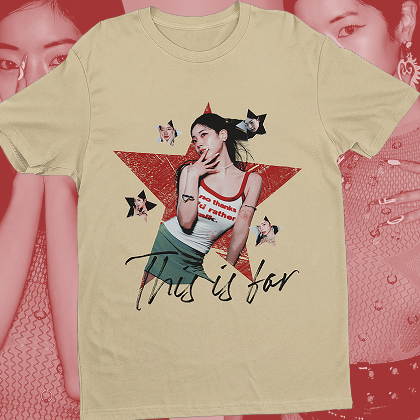 Camiseta TWICE Dahyun This is for - 100% ALGODÃO | Shopee Brasil