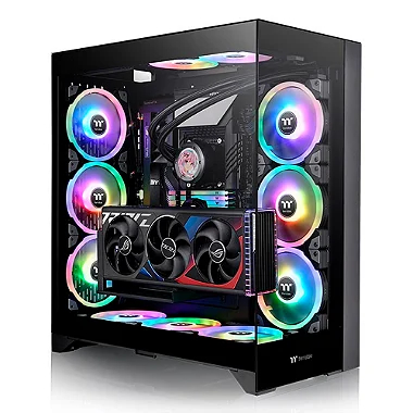 GABINETE TT CTE E660 MX BLACK MID TOWER 2 TEMPERED GLASS