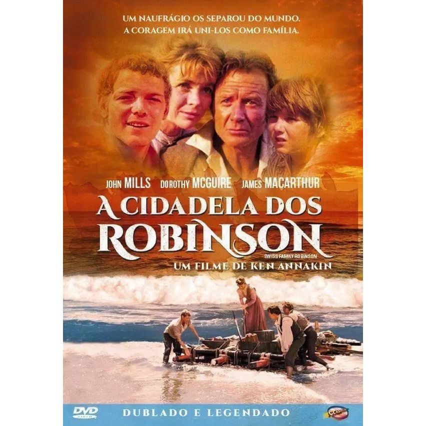A Cidadela dos Robinsons James MacArthur DUBLADO E LEGENDADO | Shopee ...