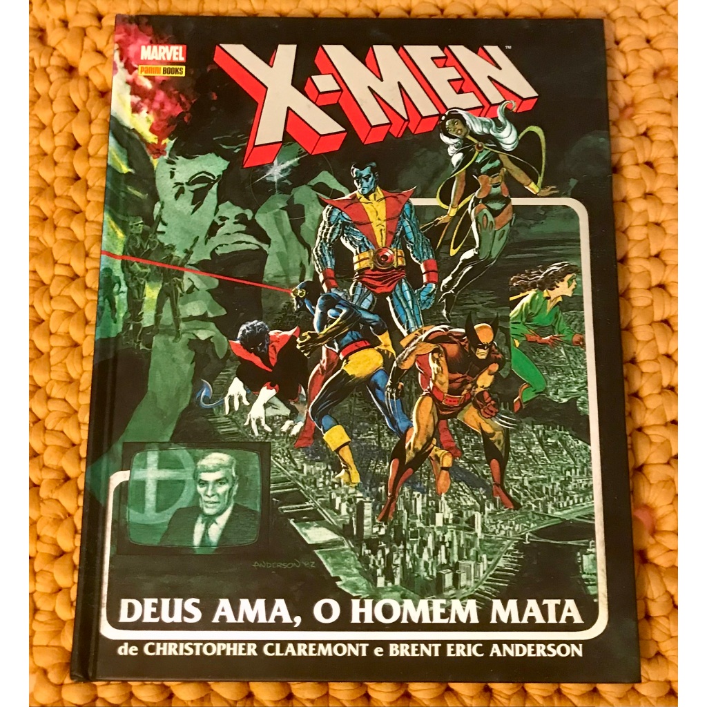Hq X-men - Deus Ama o Homem Mata - Chris Claremont e Brent Anderson ...