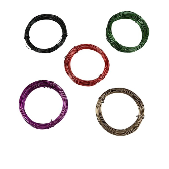 Arame Metálico Aluminio 1.0mm Para Artesanato - 10 Metros | Shopee Brasil