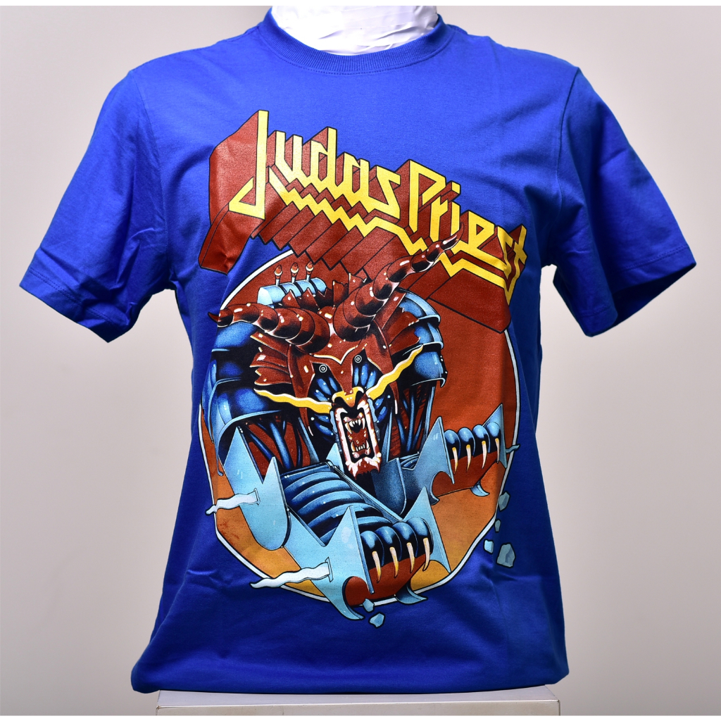 T-shirt Judas Priest – Album « Defenders Of The Faith » – Noir – Taille Regular – Neuf Avec étiquettes