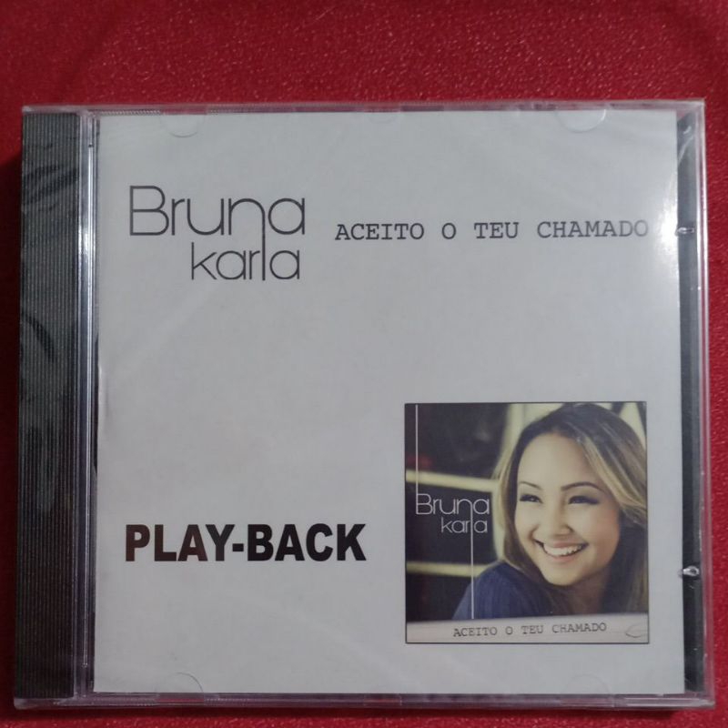 CD Bruna Karla Aceito o teu chamado PlayBack | Shopee Brasil