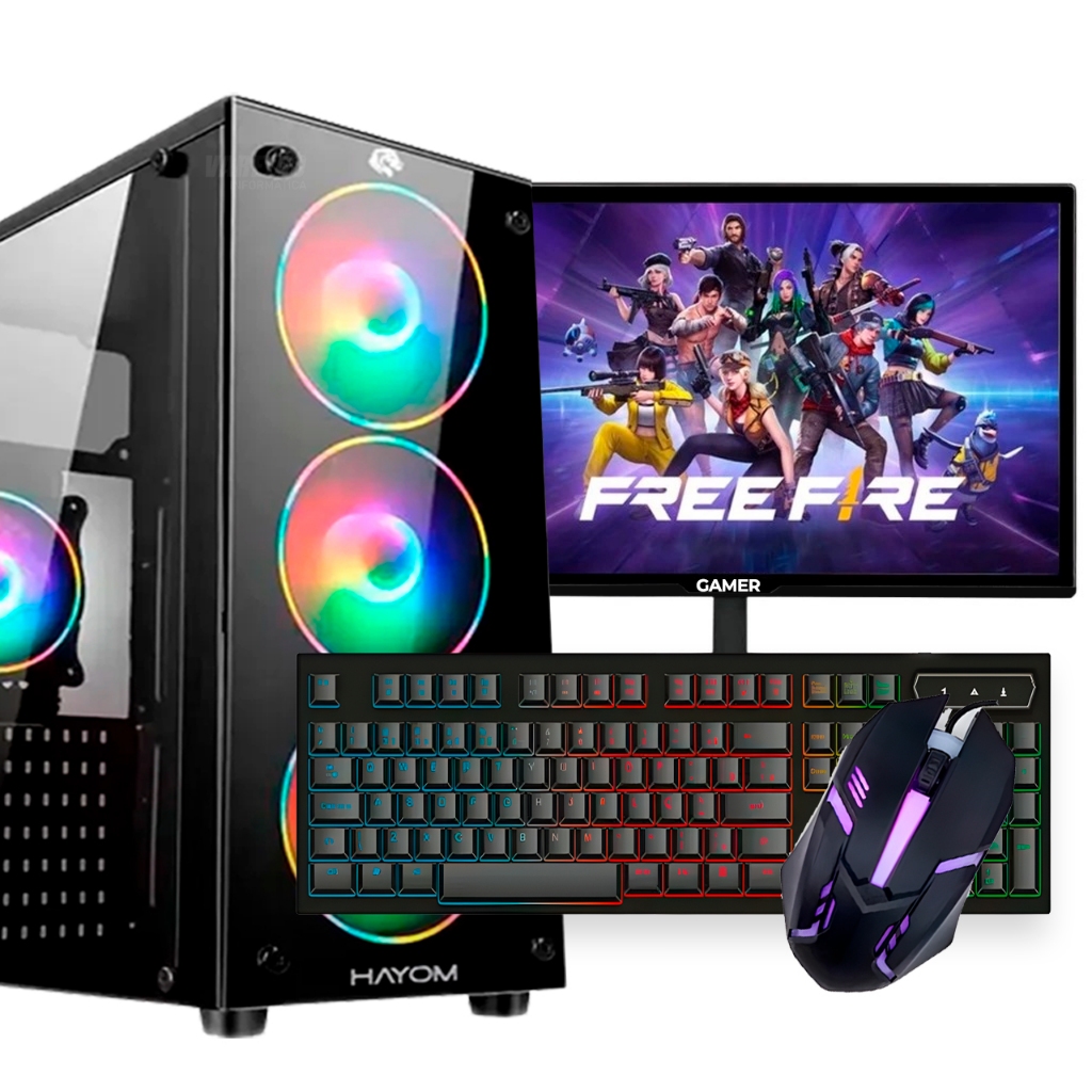 Foto de Computador Gamer Profissional I5 16GB Memória SSD 240GB GT 610 2GB Gamer Ultra + Wifi