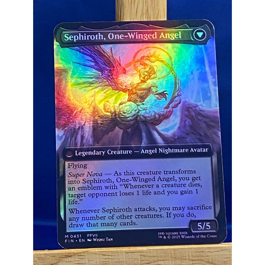 Cards Final Fantasy - Sephiroth, Fabled Soldier / Sephiroth, One
