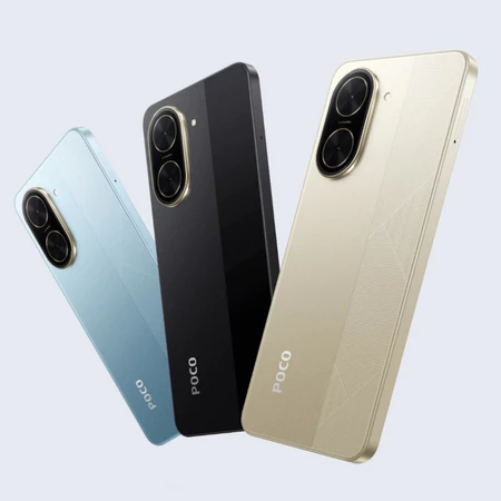 Xiaomi Poco C71 4G Processador UNISOC T7250 Câmera 32 MP Bateria 5200mAh Versão Global 64GB 3GB RAM 128GB 4GB RAM