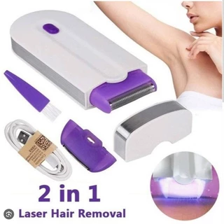 Depilador Removedor De Pelos os Gêneros Facial e Corporal Sem fio Recarregável em Oferta na Shopee
