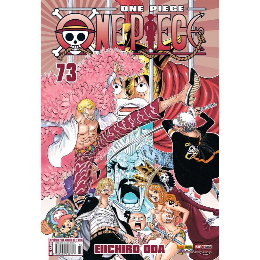 Mangá One Piece 73 Lacrado | Shopee Brasil